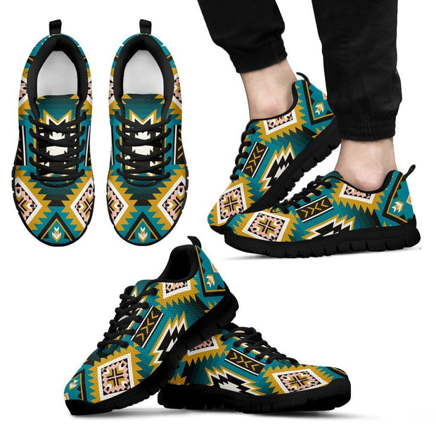 New Naive American Pattern Men's Sneakers NT044