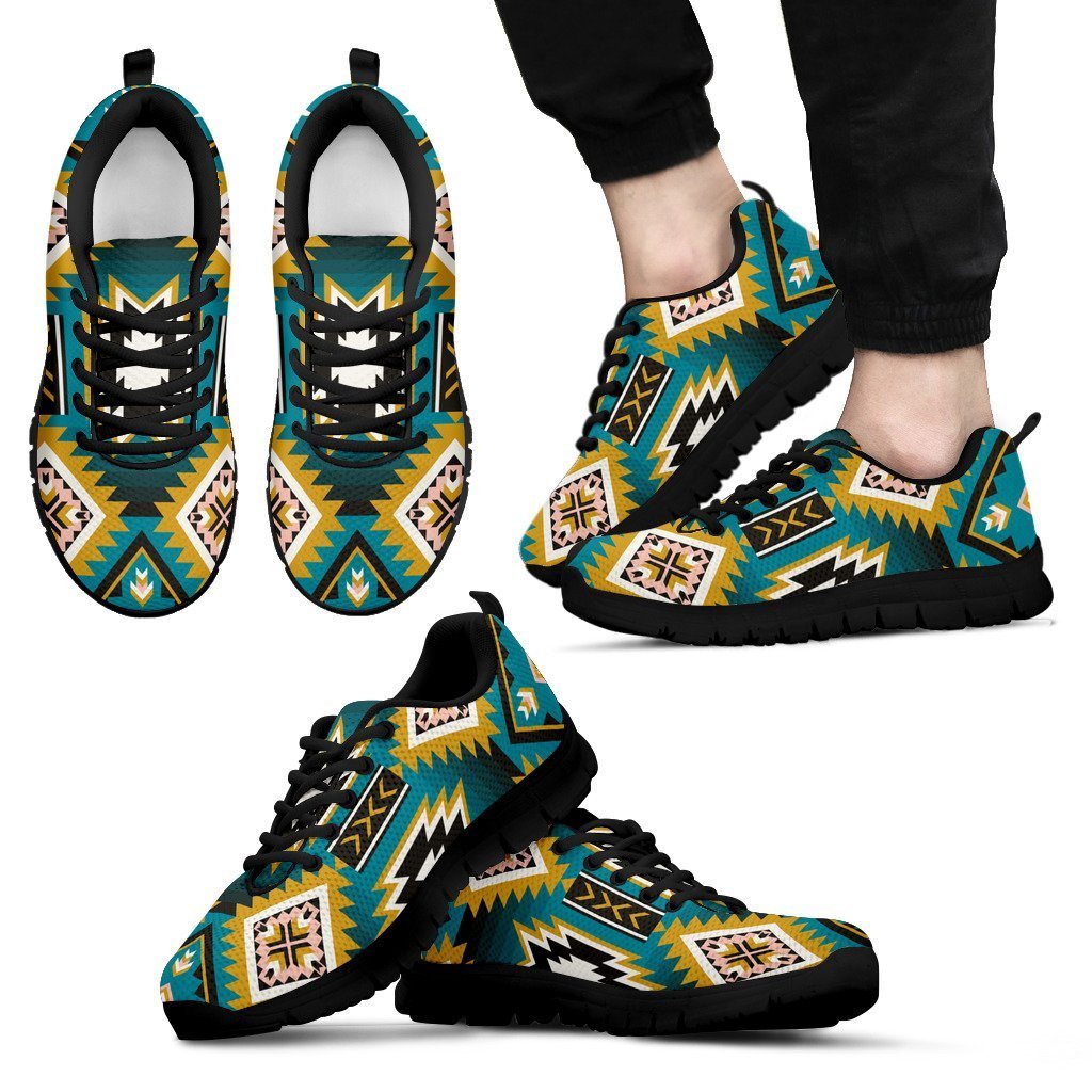 New Naive American Pattern Men's Sneakers NT044