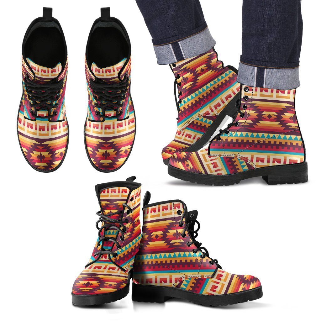 Native American Leather Boots NT005
