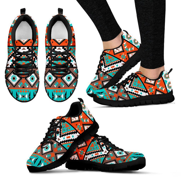 Native American Indian Pattern Women's Shoes NT087