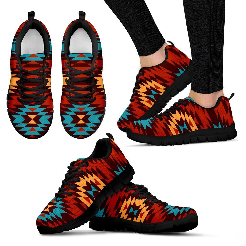 Native American Indian Pattern Women's Sneakers NT025