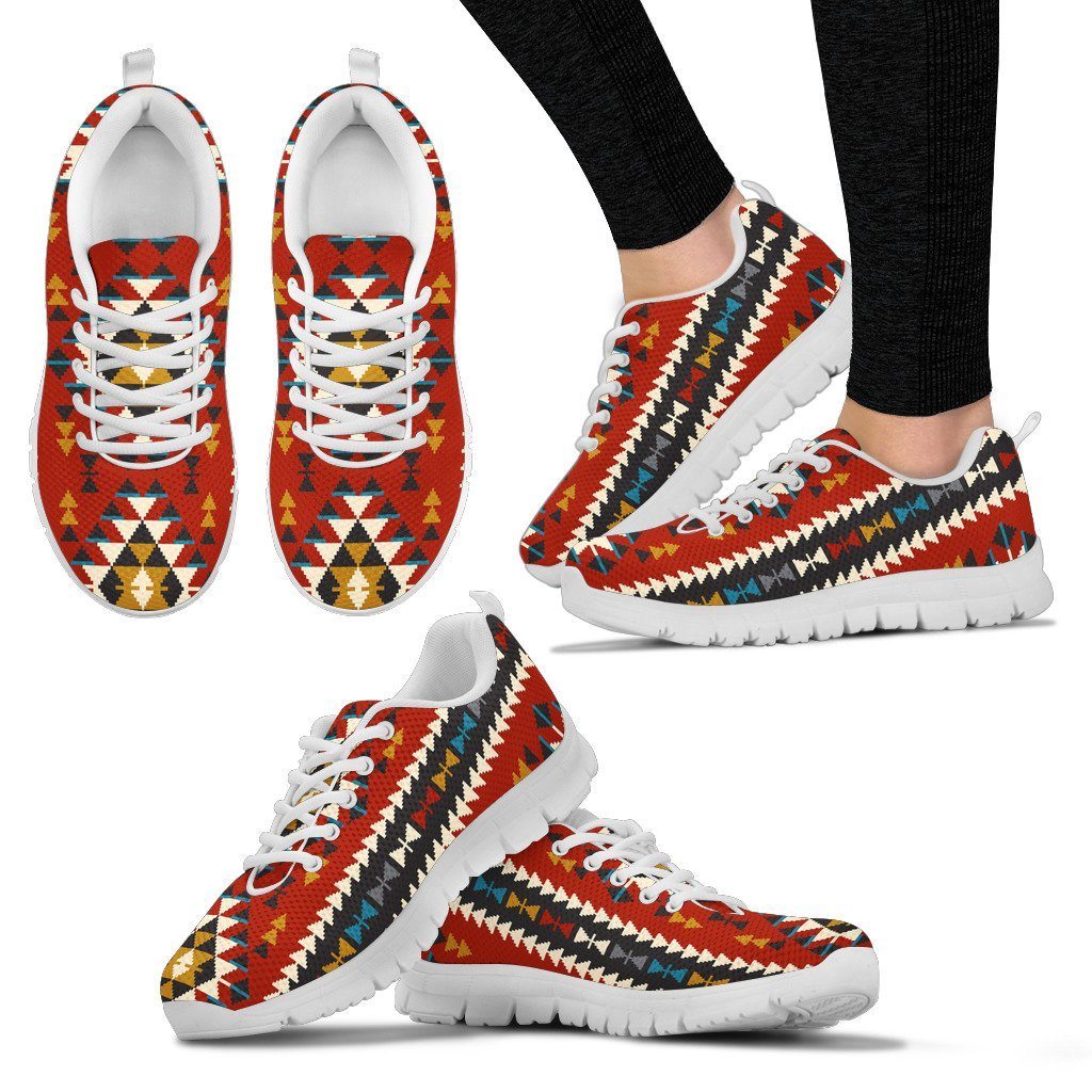 Native American Indian Pattern Women's Running Shoes NT028