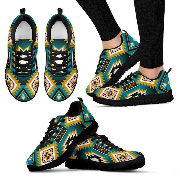 New Naive American Pattern Women's Sneakers NT043