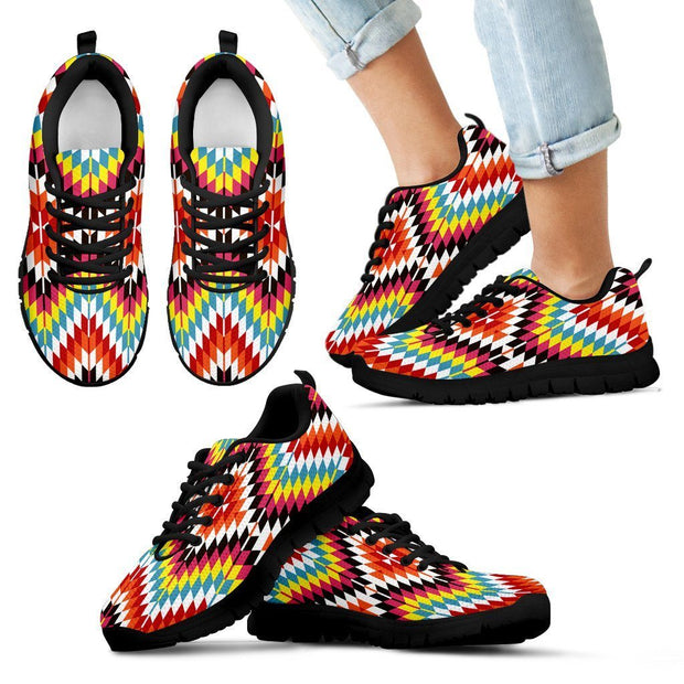 Native American Indian Kid's Sneaker Design NT065