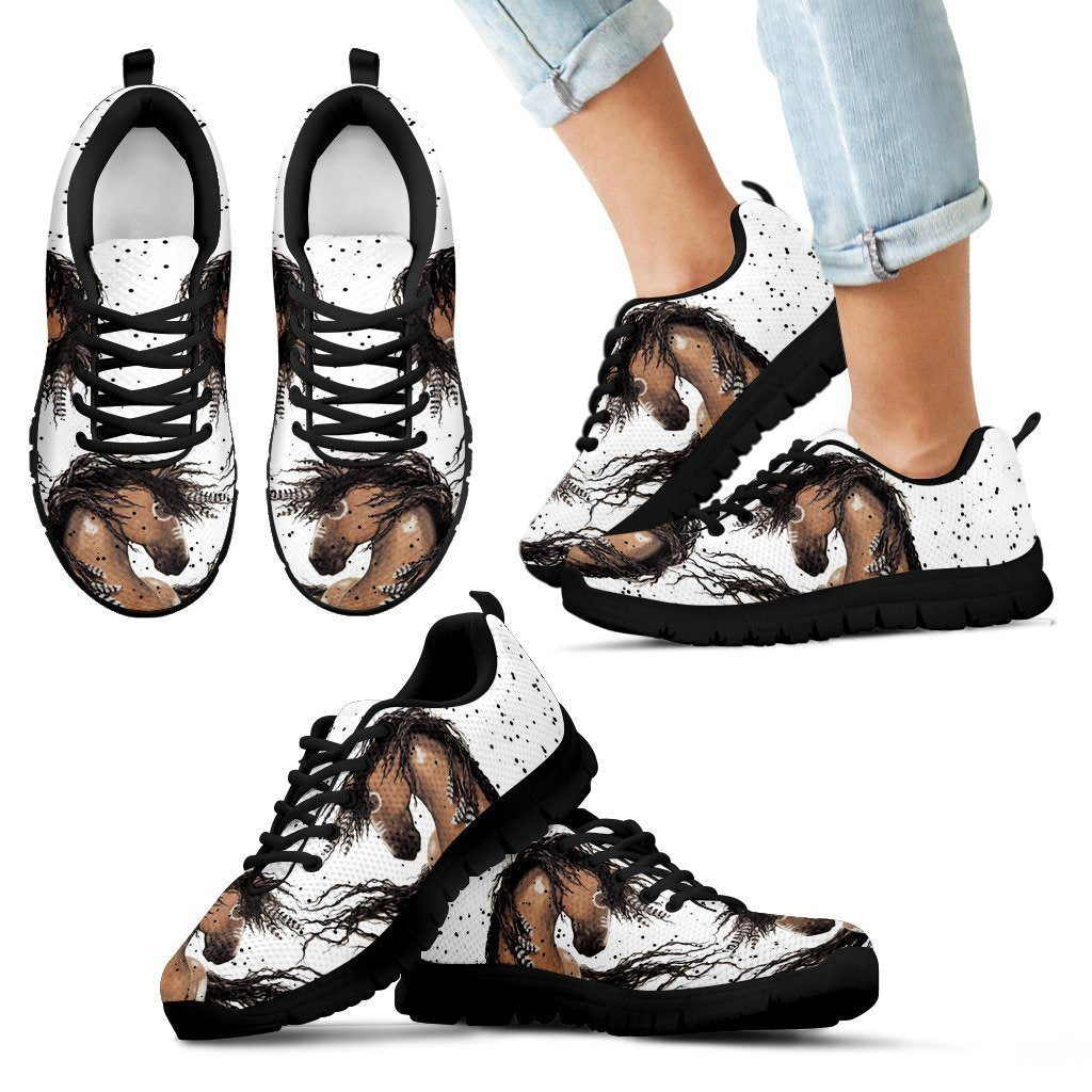 Native American Horse Kid's Running Shoes NT105