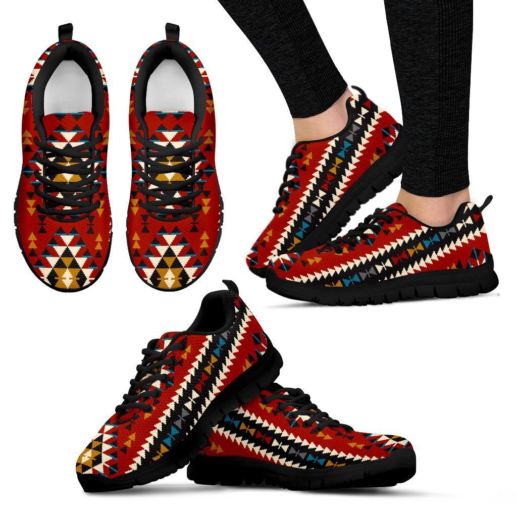 Native American Indian Pattern Women's Running Shoes NT028