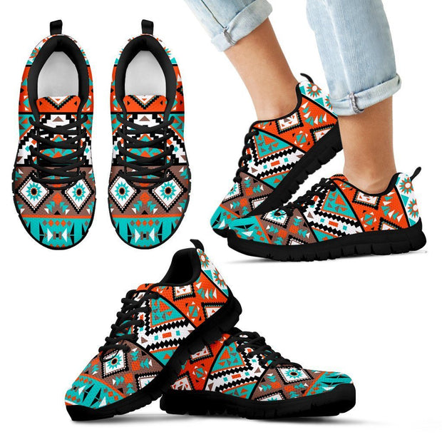Native American Indian Pattern Kid's Shoes NT089
