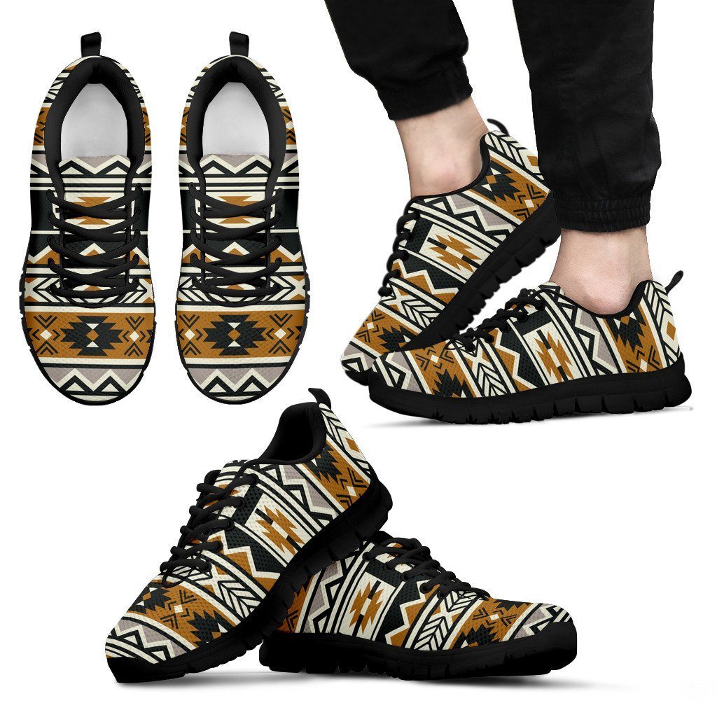 New Native American Pattern Men's Shoes NT094