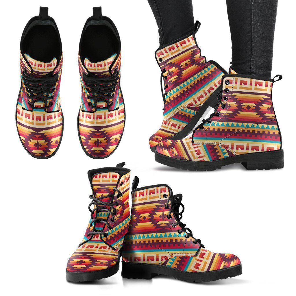 Native American Leather Boots NT005