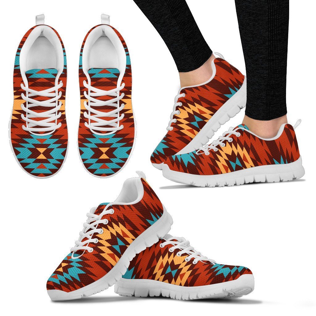 Native American Indian Pattern Women's Sneakers NT025