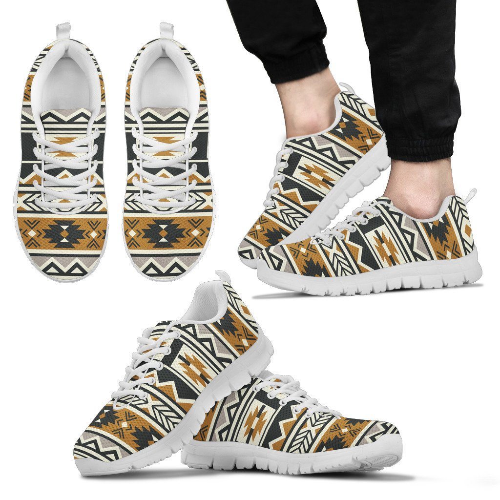 New Native American Pattern Men's Shoes NT094
