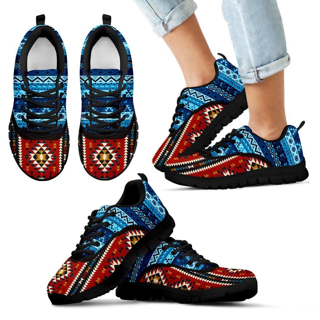 Native American Pattern Kid's Costume Shoes NT097