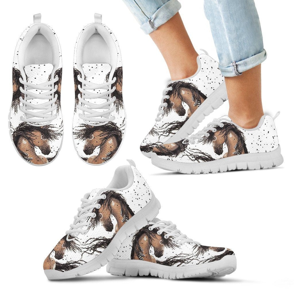 Native American Horse Kid's Running Shoes NT105