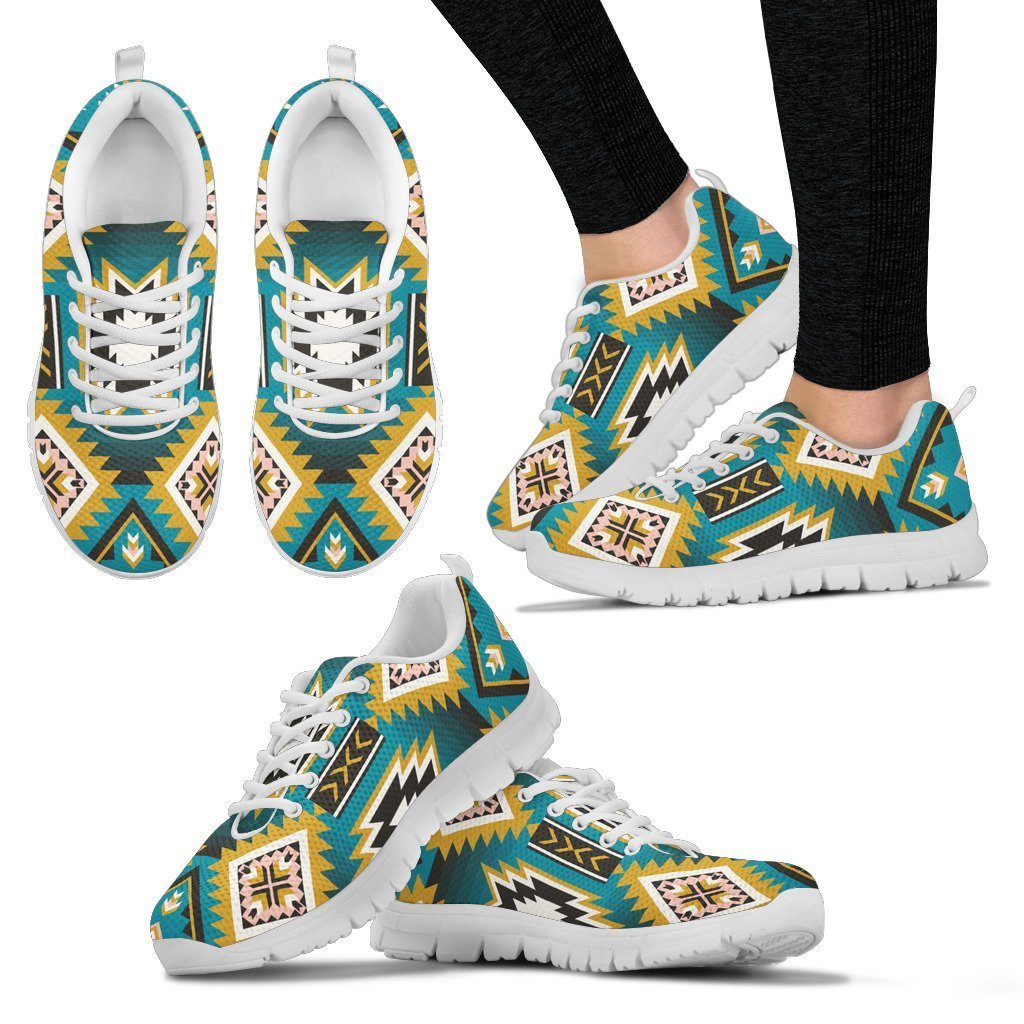 New Naive American Pattern Women's Sneakers NT043
