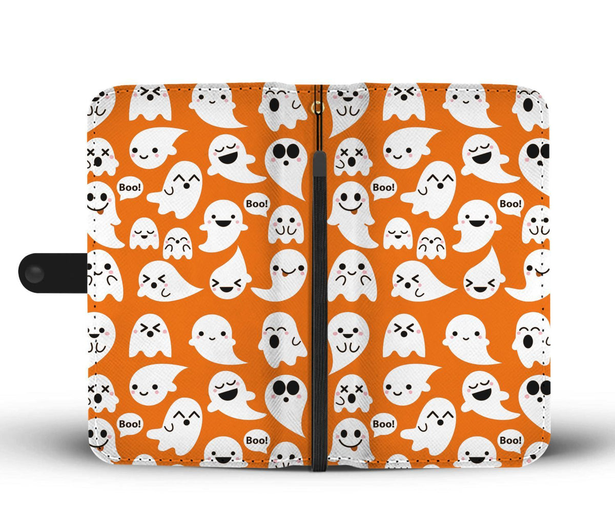 Halloween Boo Wallet Case