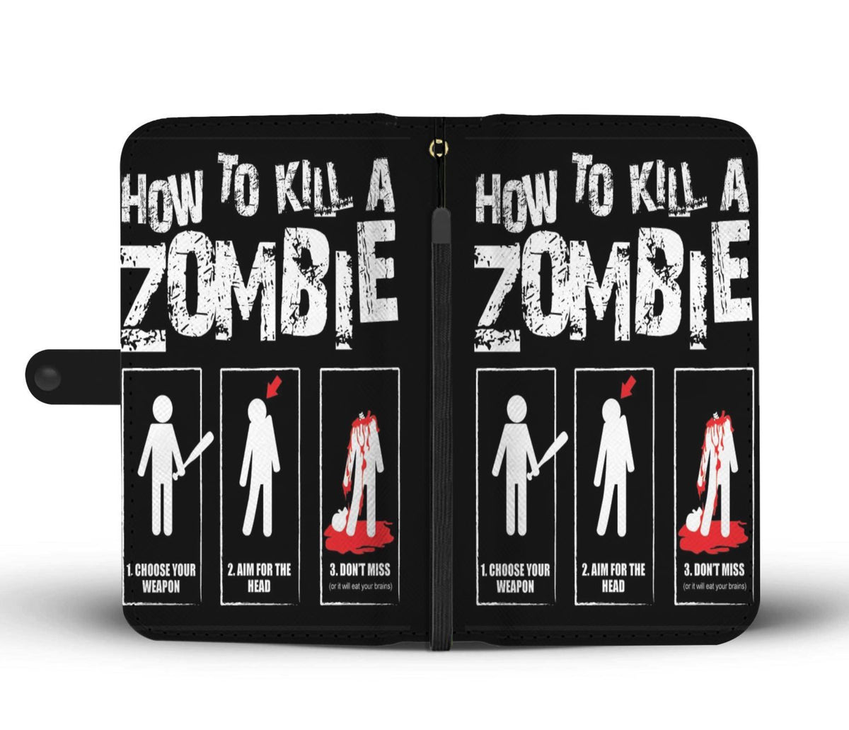 Halloween Zombie Wallet Case HLW028