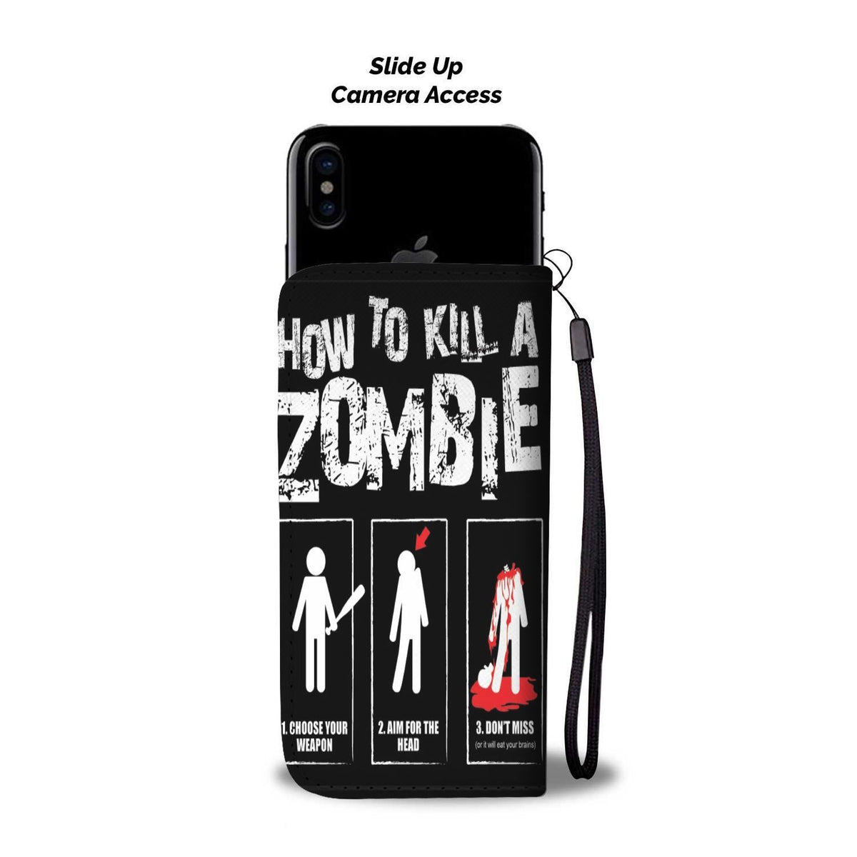 Halloween Zombie Wallet Case HLW028