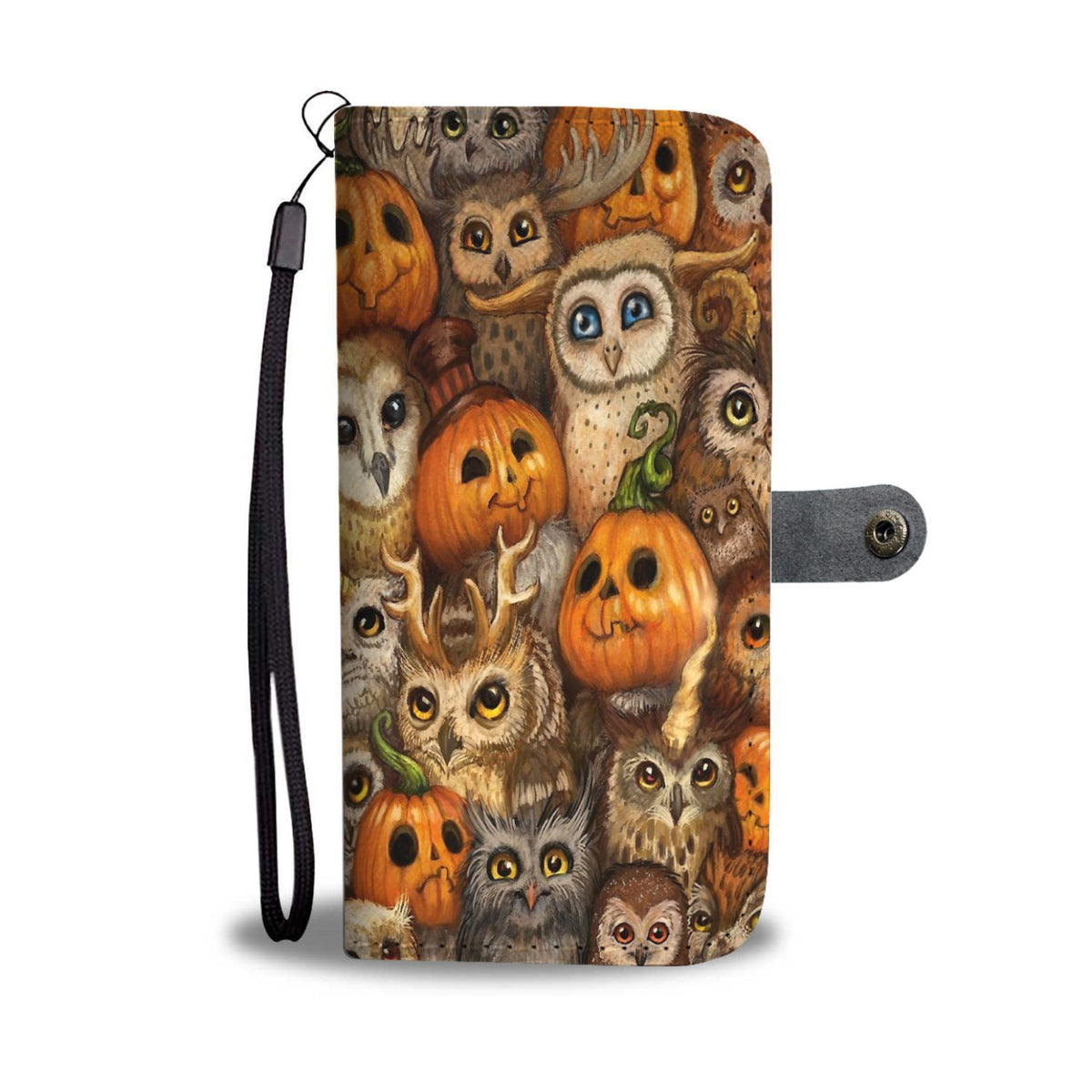 Halloween Wallet Case Design HLW030