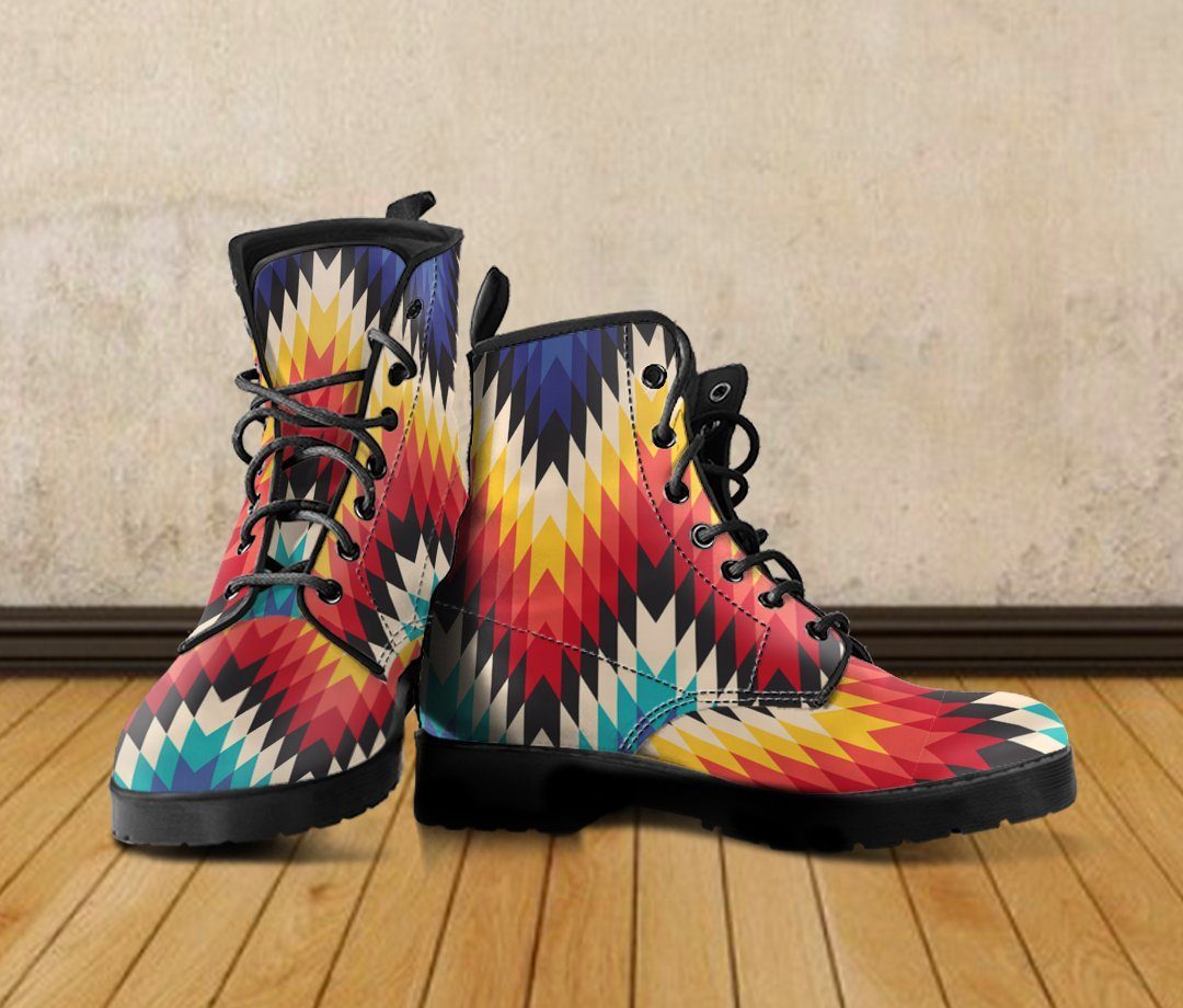 New Native American Leather Boots NT006