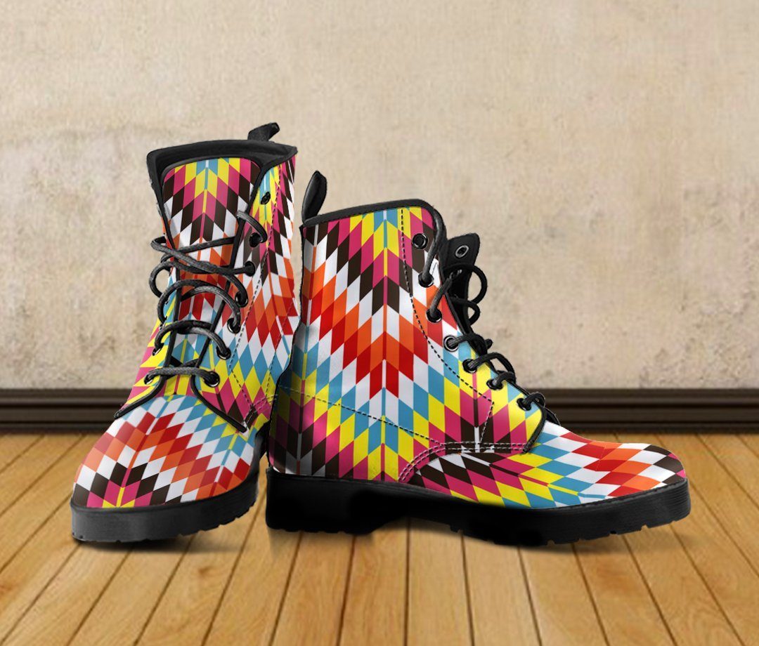 Native American Leather Boots Design NT015