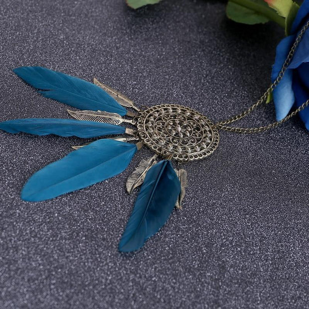 Native American Fringe Necklace
