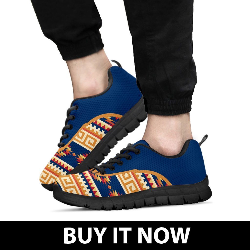 Native American Pattern Men's Sneaker Design NT102