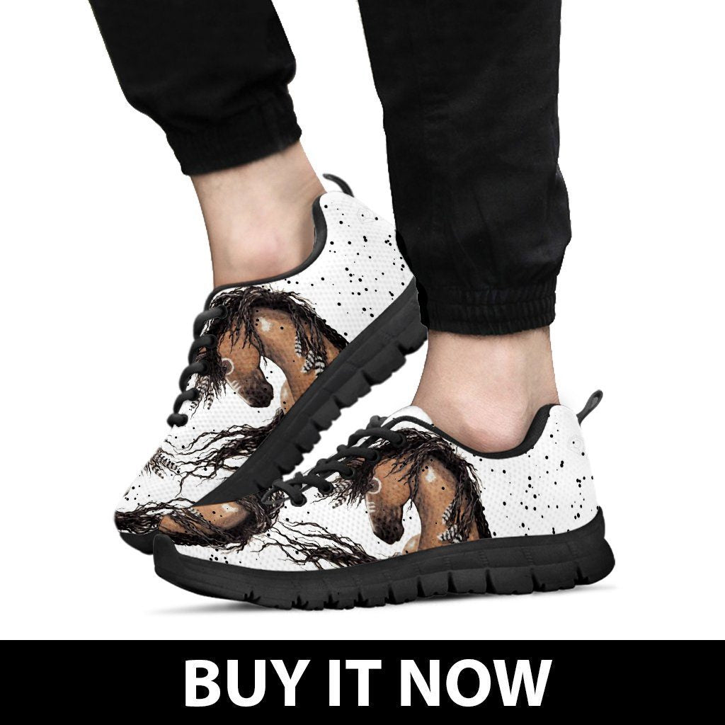 Native American Horse Men's Running Shoes NT104