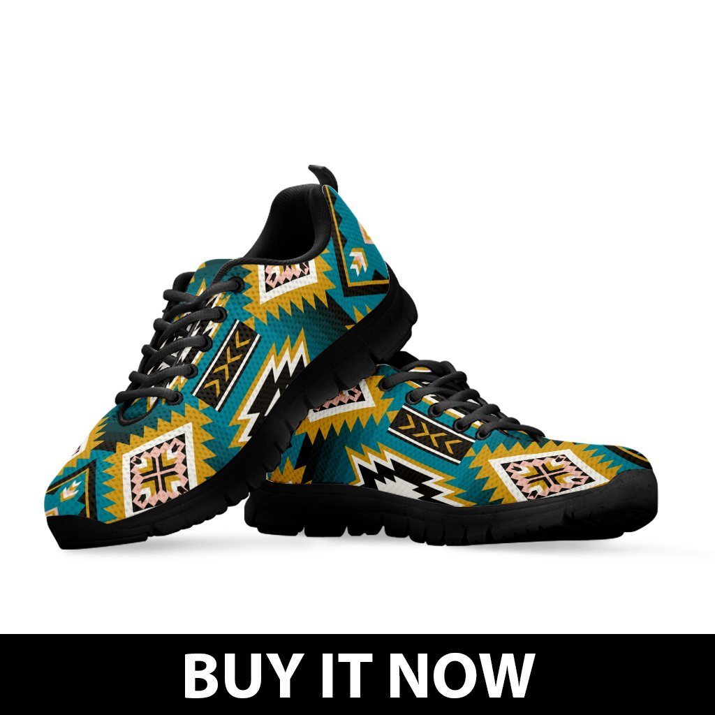 New Naive American Pattern Men's Sneakers NT044