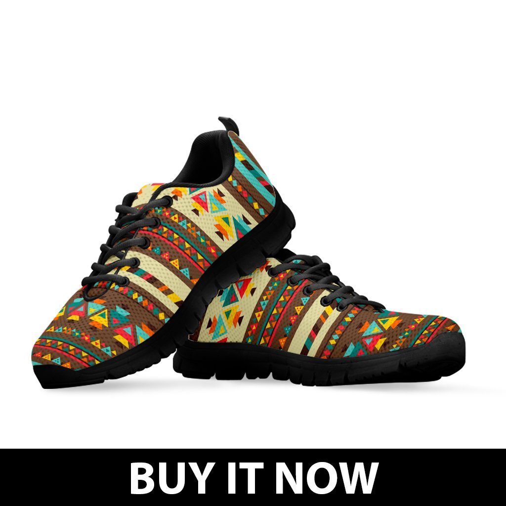 Native American Indian Pattern Kid's Shoes NT086