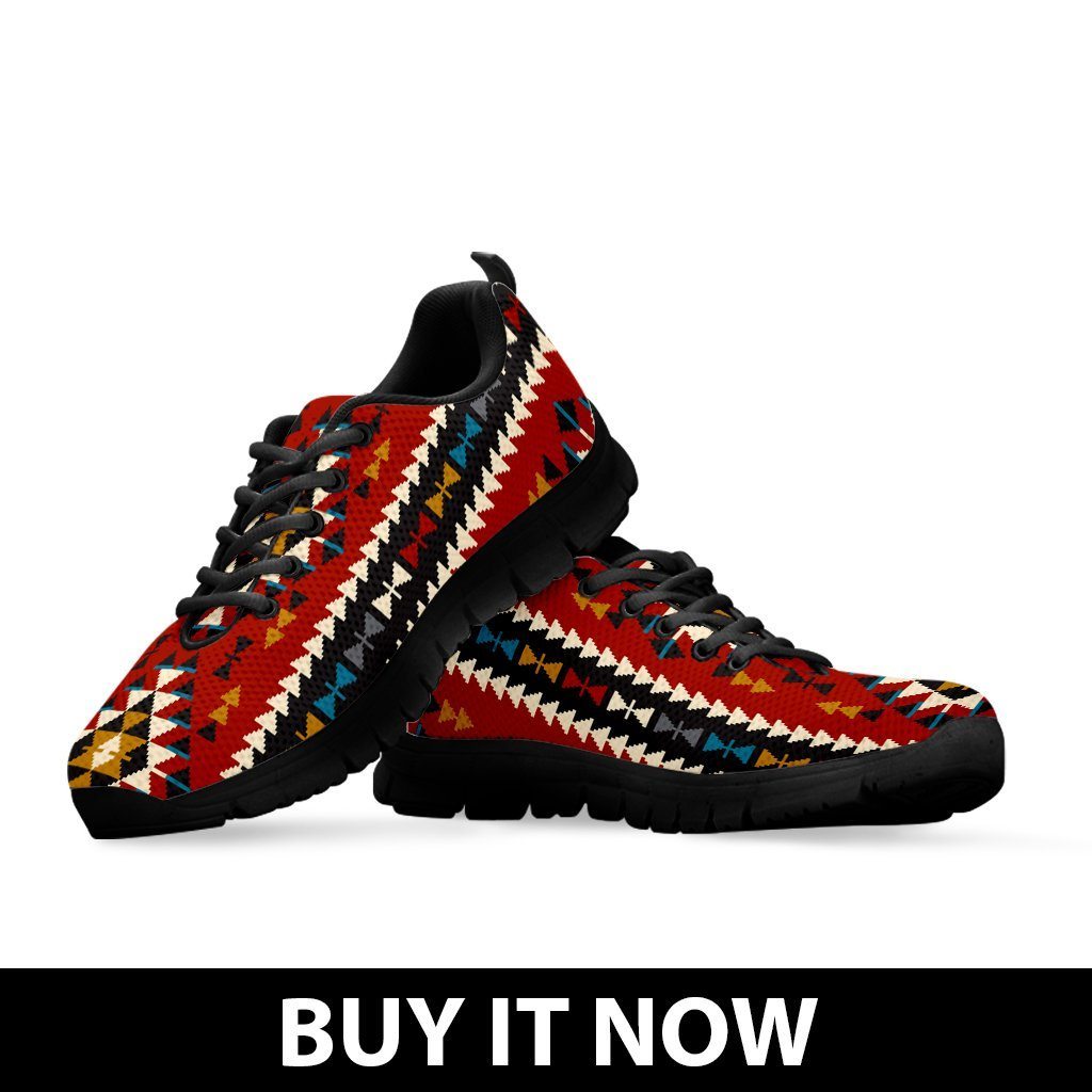 Native American Indian Pattern Women's Running Shoes NT028