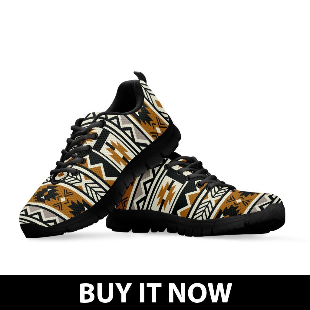 New Native American Pattern Men's Shoes NT094