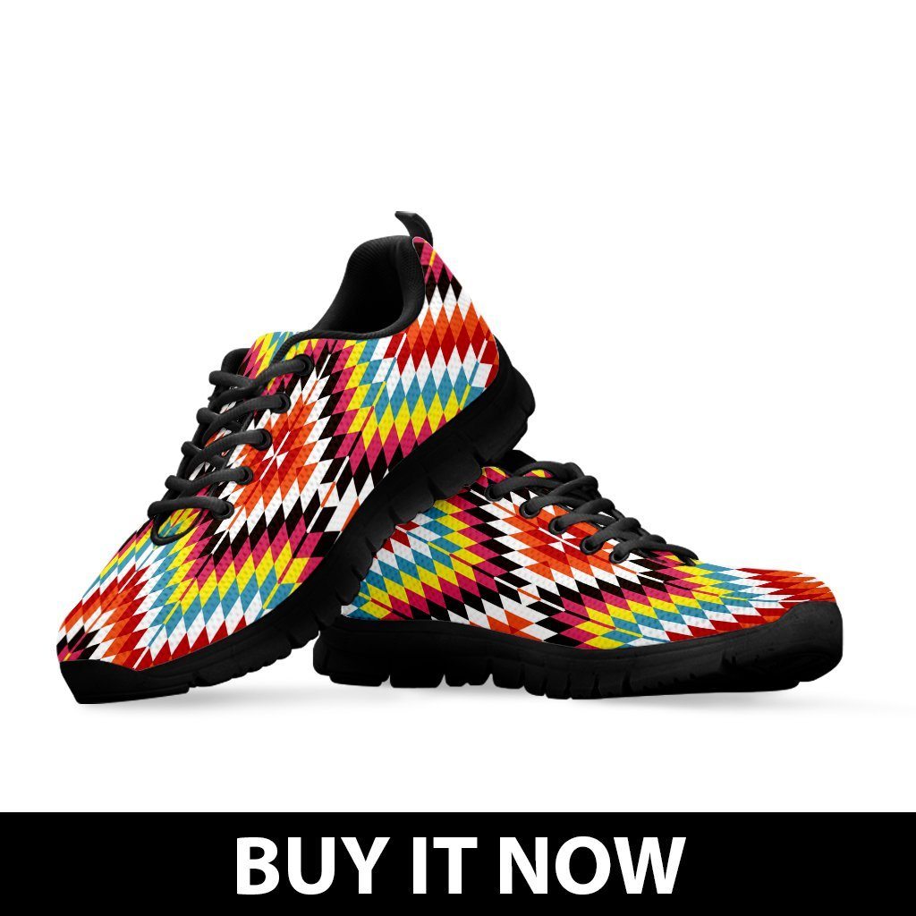 Native American Indian Women's Sneaker Design NT063