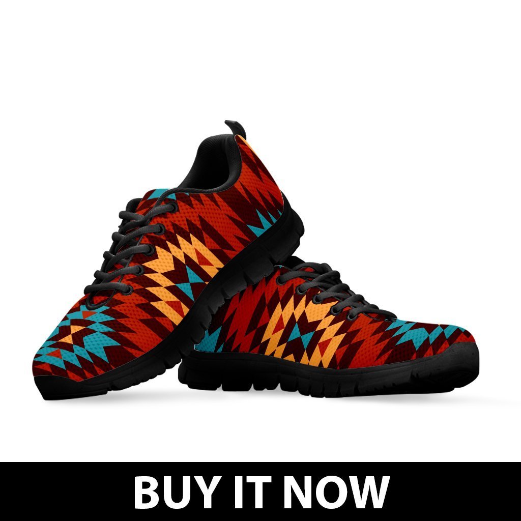 Native American Indian Pattern Women's Sneakers NT025