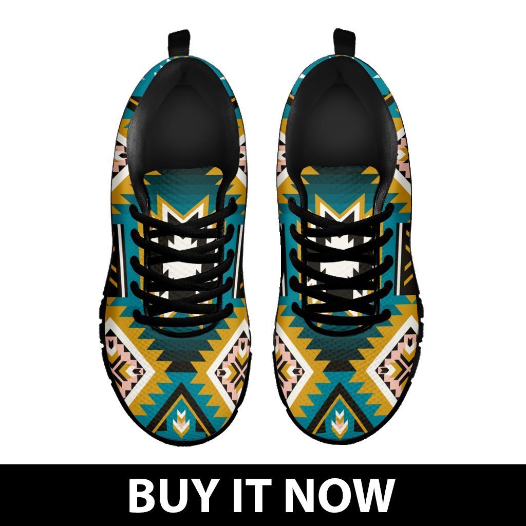 New Naive American Pattern Kid's Sneakers NT045