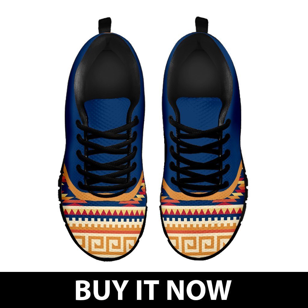 Native American Pattern Women's Sneaker Design NT101