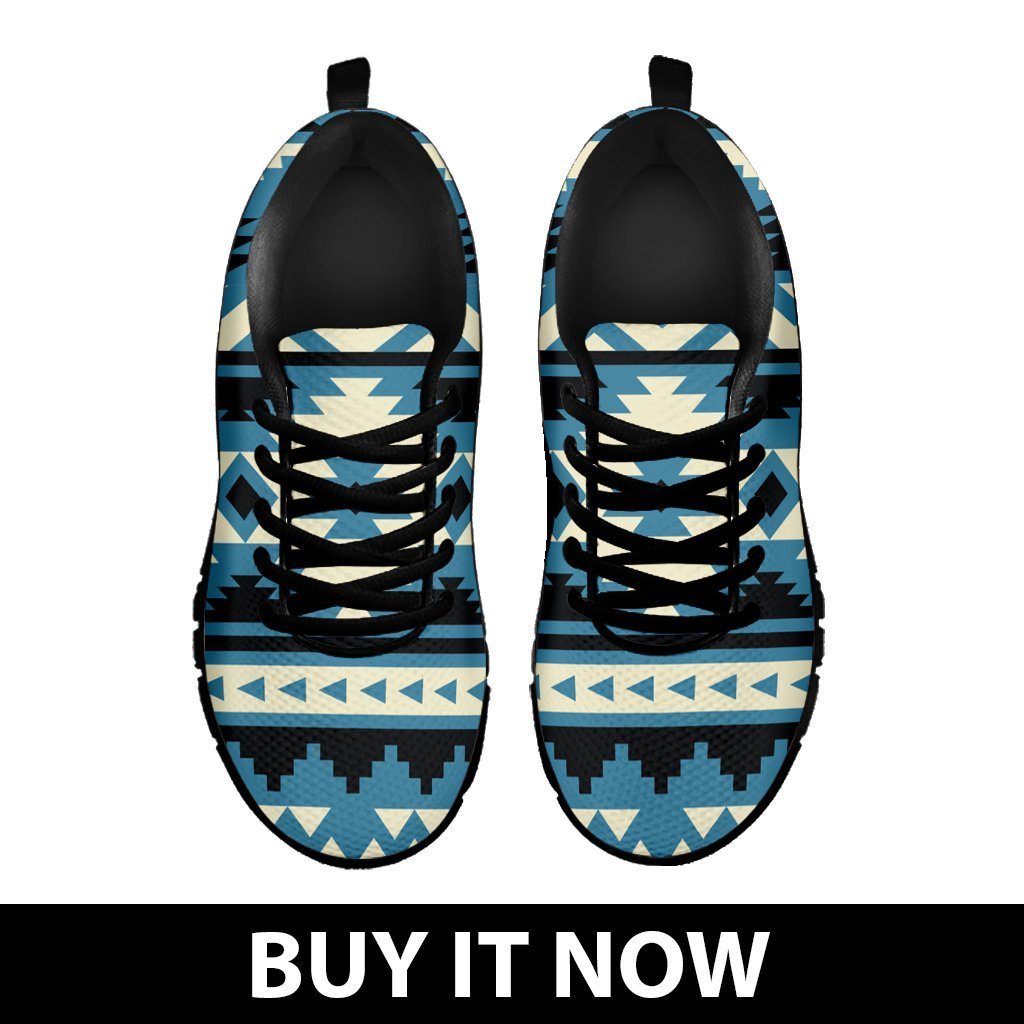 Native American Pattern Kid's Sneakers NT021