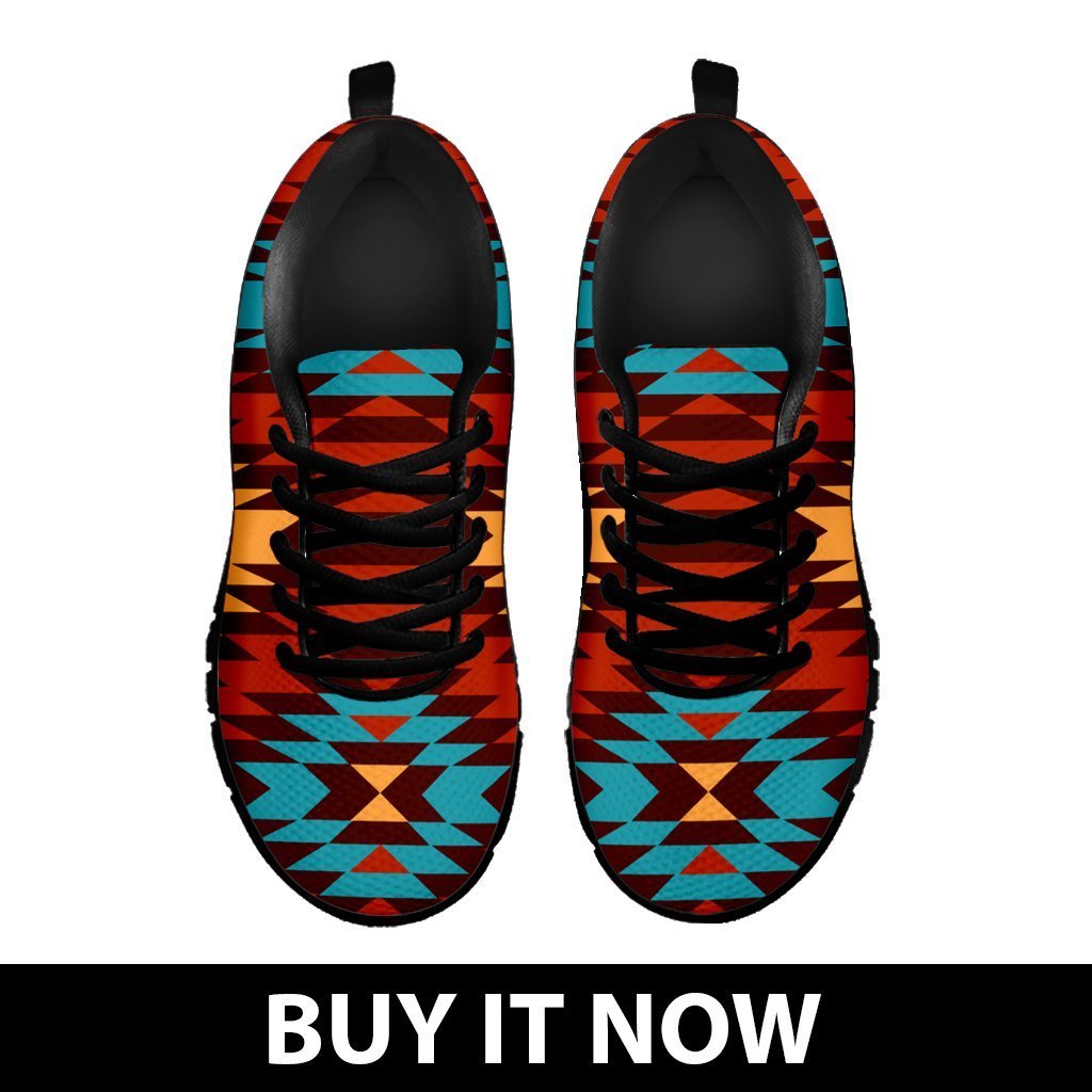 Native American Indian Pattern Women's Sneakers NT025