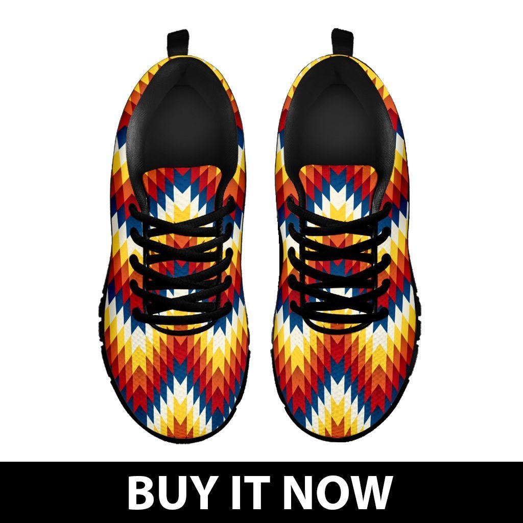 New Native American Indian Men's Sneaker Design NT067