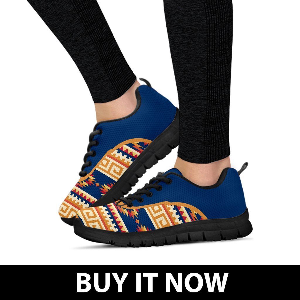 Native American Pattern Women's Sneaker Design NT101