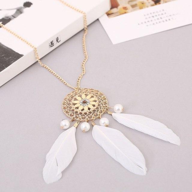 Native American Fringe Necklace