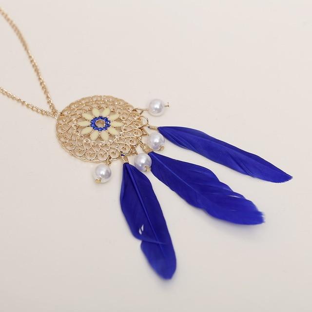 Native American Fringe Necklace