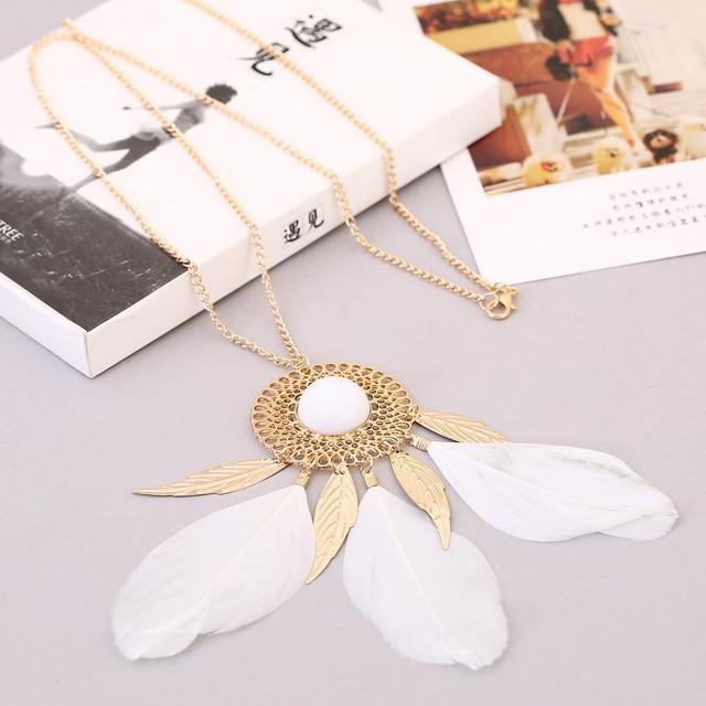 Native American Fringe Necklace