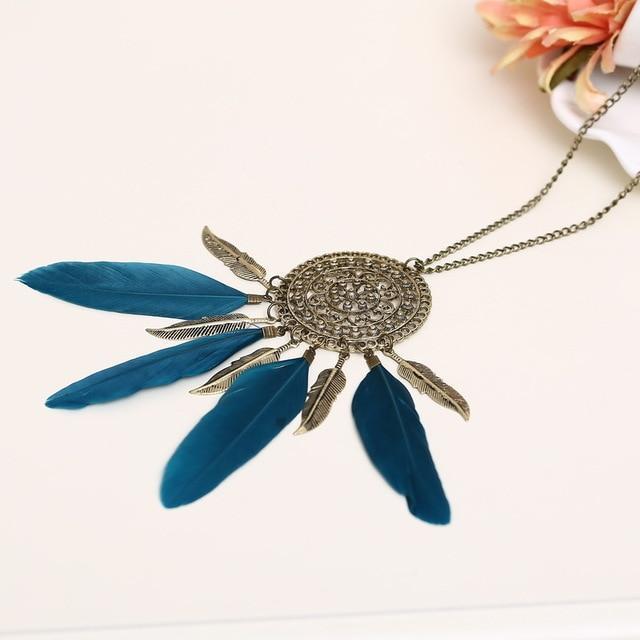 Native American Fringe Necklace