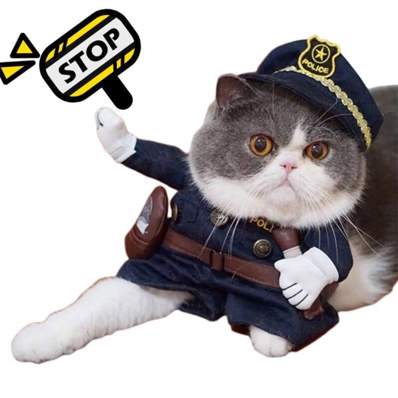 Halloween Policeman Costumes For Dogs & Cats