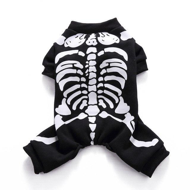 Halloween Skeleton Costumes for Dogs & Cats