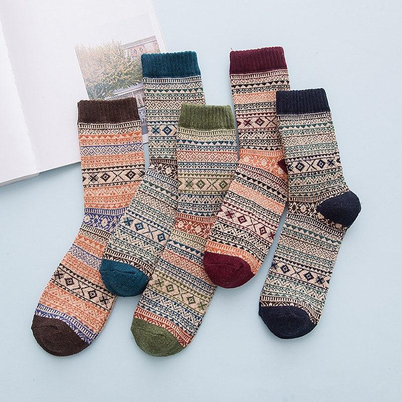 Native American Wool Casual Socks - One Size Fits Most