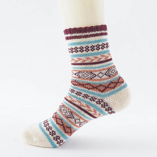 Native American Wool Casual Socks - One Size Fits Most