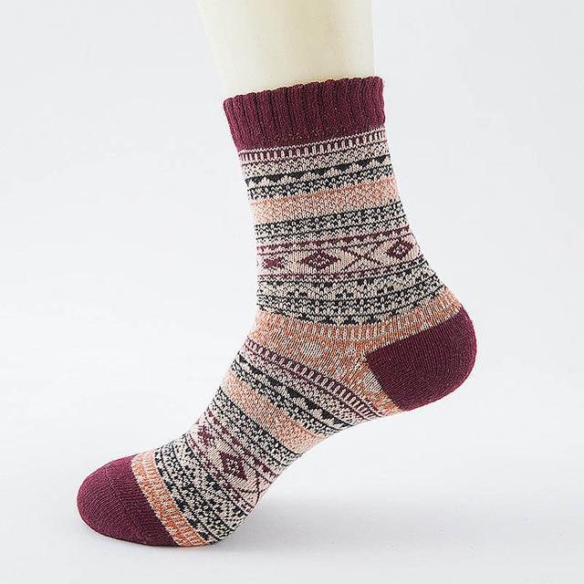 Native American Wool Casual Socks - One Size Fits Most