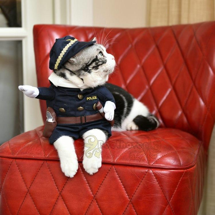 Halloween Policeman Costumes For Dogs & Cats