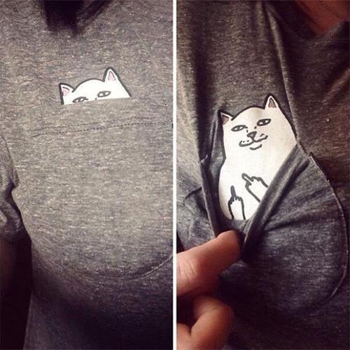 Unique Cat T-shirt